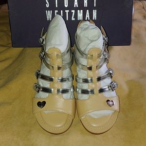 NIB Stuart Weitzman size 13Y  sandals.
